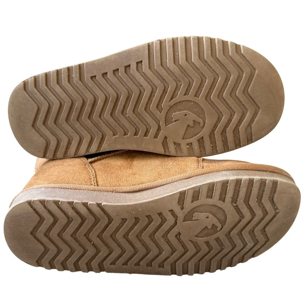 BILLY Footwear Adaptive Boots Size 2W Kids Cozy II Tan